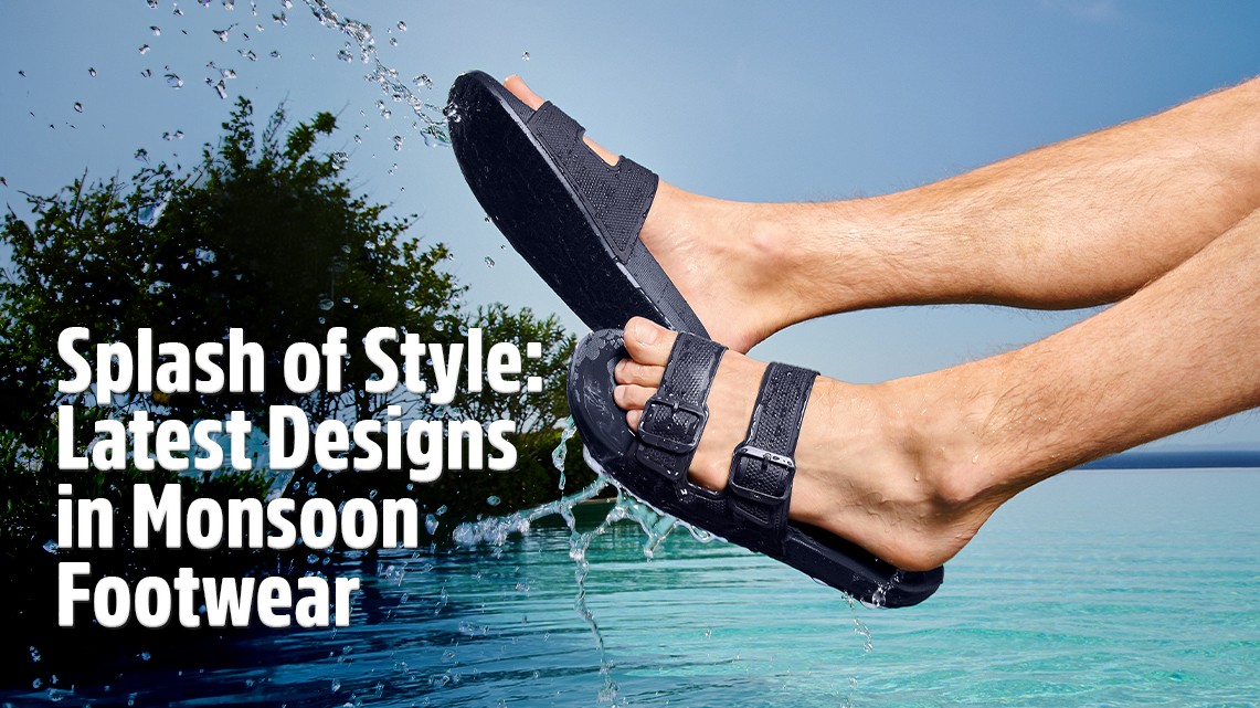 Splash of Style Latest Designs in Monsoon Footwear Fitflop